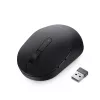DELL Pro Plus Compact Mouse MS5120W – Juoda, Ambidekstrinė, Optinė, RF belaidis + Bluetooth, 1600 DPI