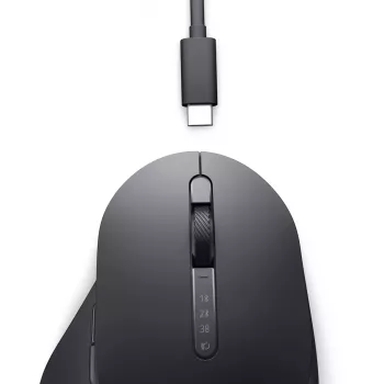 Pelė DELL Premier Rechargeable Mouse MS900 RF belaidė + Bluetooth