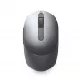 DELL Pro Plus Compact Mouse MS5120W - Titan Gray, Ambidextrinė, Optinė, RF belaidis + Bluetooth, 1600 DPI, Pilka, Titano