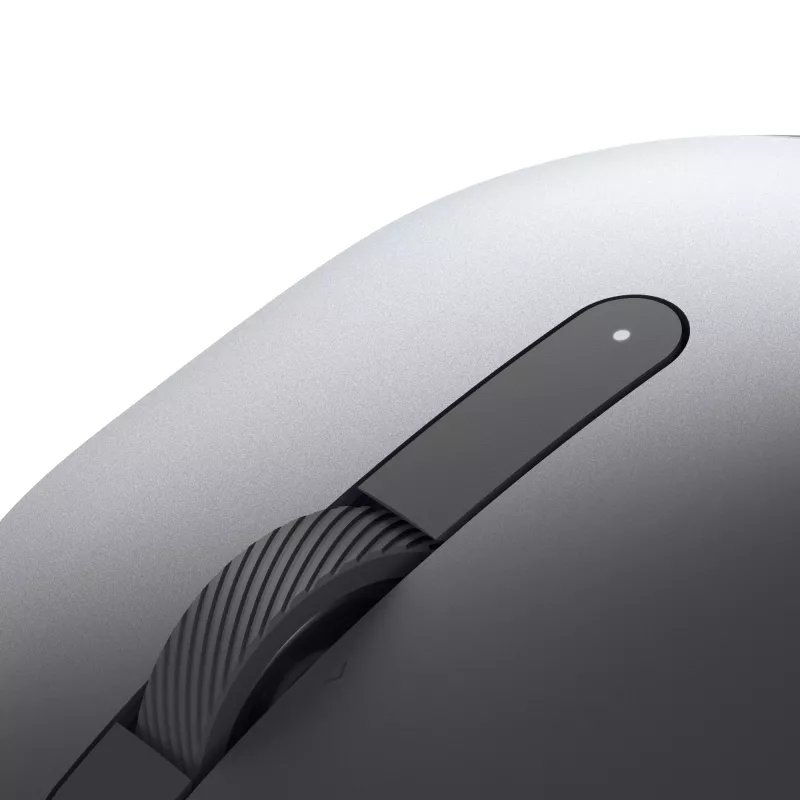 DELL Pro Plus Compact Mouse MS5120W - Titan Gray, Ambidextrinė, Optinė, RF belaidis + Bluetooth, 1600 DPI, Pilka, Titano