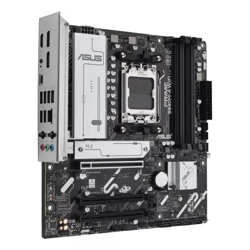 Motininė plokštė ASUS PRIME B840M-A WIFI AMD B840 Socket AM5 micro ATX
