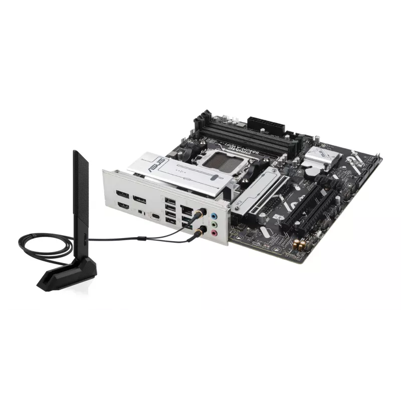 Motininė plokštė ASUS PRIME B840M-A WIFI AMD B840 Socket AM5 micro ATX