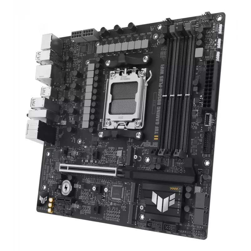 ASUS TUF GAMING B850M-PLUS WIFI AMD B850 Socket AM5 micro ATX pagrindinė plokštė
