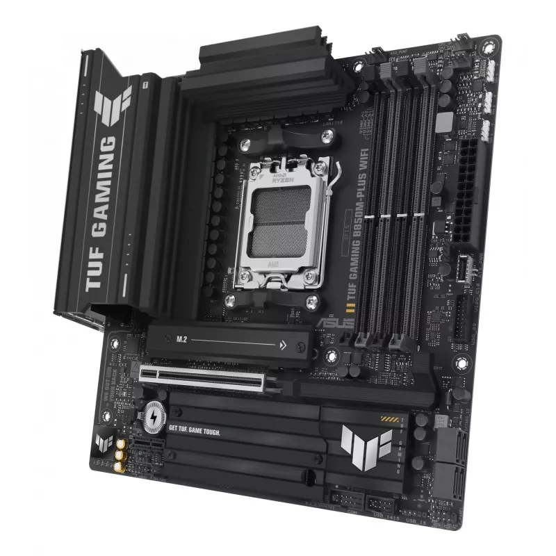 ASUS TUF GAMING B850M-PLUS WIFI AMD B850 Socket AM5 micro ATX pagrindinė plokštė