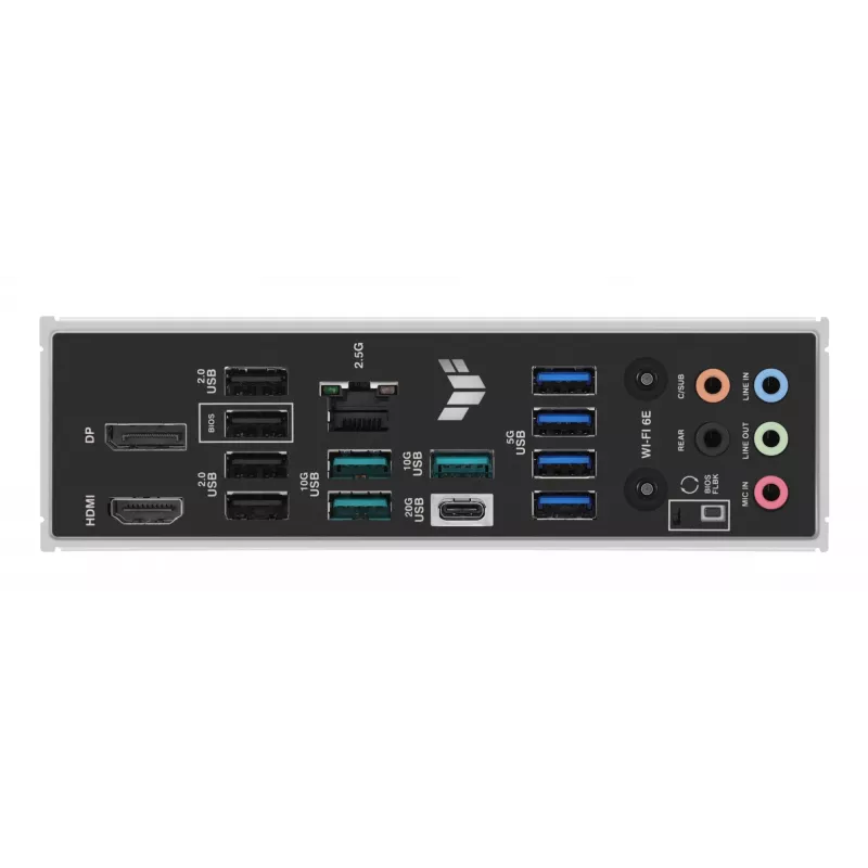 ASUS TUF GAMING B850M-PLUS WIFI AMD B850 Socket AM5 micro ATX pagrindinė plokštė