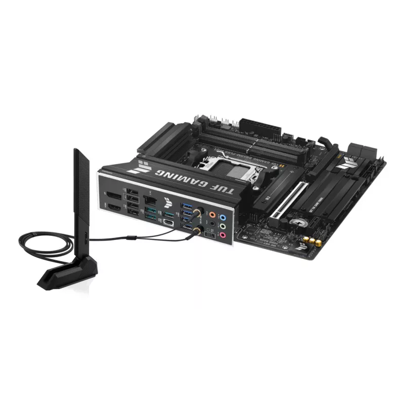 ASUS TUF GAMING B850M-PLUS WIFI AMD B850 Socket AM5 micro ATX pagrindinė plokštė