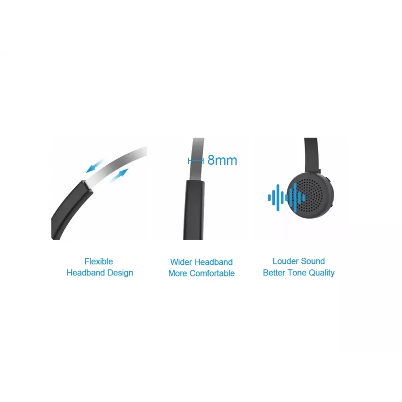 Belaidės Bluetooth ausinės su įkrovimo stotele Conceptronic POLONA