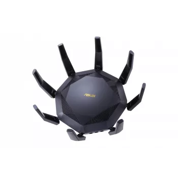 ASUS RT-AX89X AX6000 belaidis maršrutizatorius Ethernet Dviejų juostų (2,4 GHz / 5 GHz) Juoda