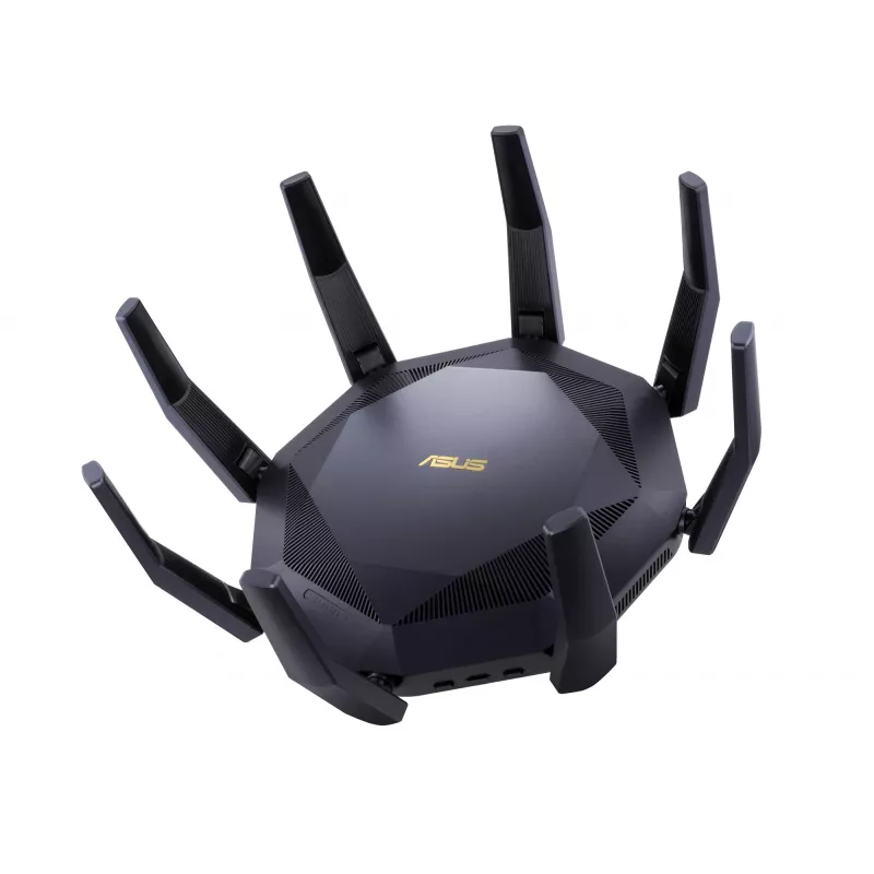 ASUS RT-AX89X AX6000 belaidis maršrutizatorius Ethernet Dviejų juostų (2,4 GHz / 5 GHz) Juoda