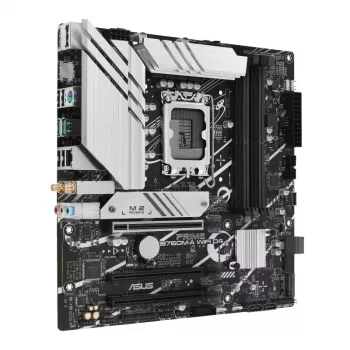 ASUS PRIME B760M-A WIFI D4 pagrindinė plokštė Intel B760 LGA 1700 micro ATX