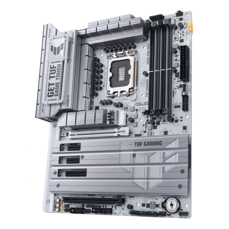 Pagrindinė plokštė ASUS TUF GAMING Z890-PRO WIFI su Intel Z890, LGA 1851 lizdu, ATX, DDR5, Wi-Fi 7