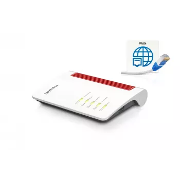 FRITZ!Box 4050 belaidis maršrutizatorius Gigabit Ethernet Dual-band (2,4 GHz / 5 GHz) Juoda, Balta