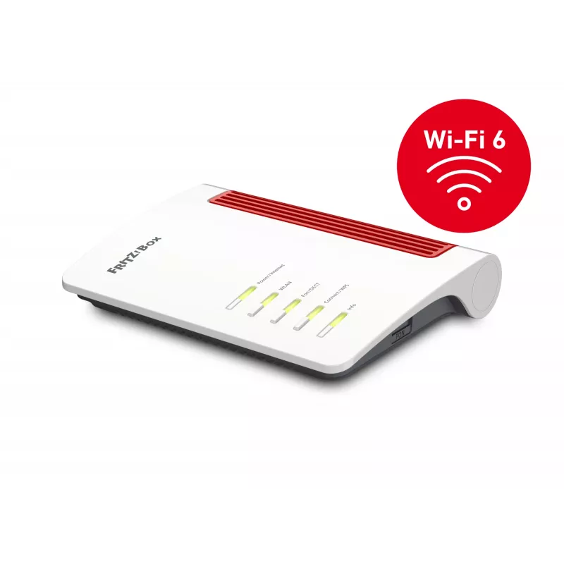 FRITZ!Box 4050 belaidis maršrutizatorius Gigabit Ethernet Dual-band (2,4 GHz / 5 GHz) Juoda, Balta