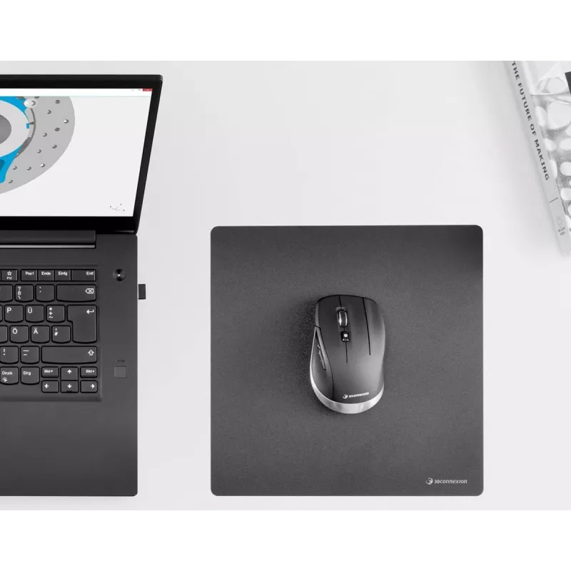 3Dconnexion SpaceMouse Wireless Kit 2 – belaidė 3D pelė su RF, Bluetooth ir USB jungtimi (atidaryta pakuotė)
