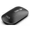 INCA IWM-531RA belaidė Bluetooth ir RF 2,4 GHz pelė – 1600 DPI, tylios jungtys, juoda/sidabrinė