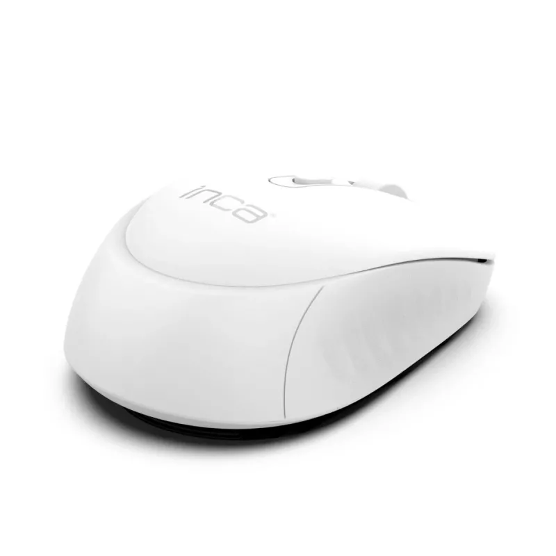 INCA belaidė pelė IWM-243RB Candy Design - RF 2.4 GHz - 1600 DPI - balta