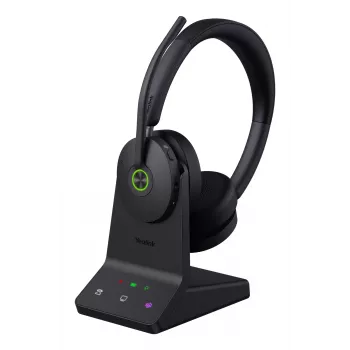 Yealink WH68 UC ausinės, laidinės ir belaidės, 20–20000 Hz, skambučiams/muzikai, 155 g, juodos