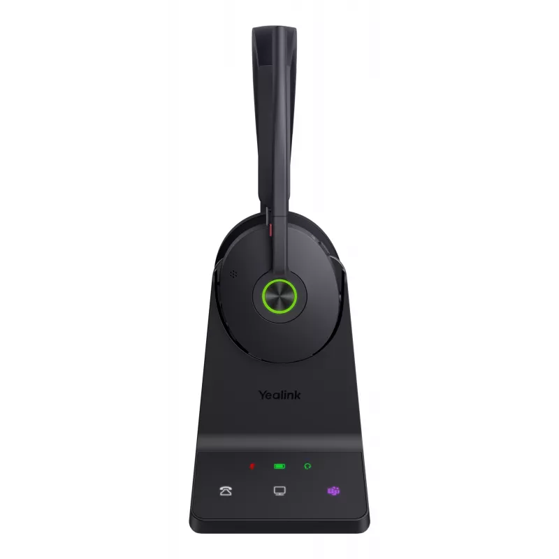 Yealink WH68 UC ausinės, laidinės ir belaidės, 20–20000 Hz, skambučiams/muzikai, 155 g, juodos