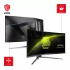 Monitorius MSI MAG 345CQRDE 86,4 cm (34 colių) 3440x1440 pikselių UltraWide Dual Quad HD juodas