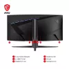 Monitorius MSI MAG 345CQRDE 86,4 cm (34 colių) 3440x1440 pikselių UltraWide Dual Quad HD juodas