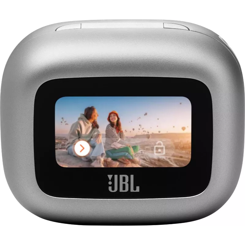 JBL Live Buds 3 Belaidės Ausinės Įdėklai Skambučiams/Muzikai/Sportui/Kasdieniam Naudojimui Sidabrinės