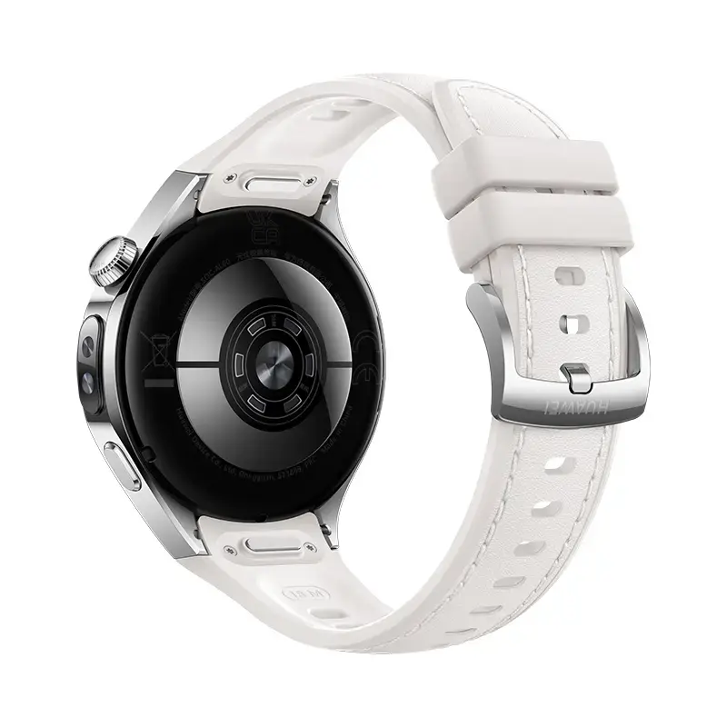 Išmanusis laikrodis HUAWEI WATCH 5 – smėlinis korpusas su balta juosta
