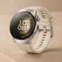 Išmanusis laikrodis HUAWEI WATCH 5 – smėlinis korpusas su balta juosta