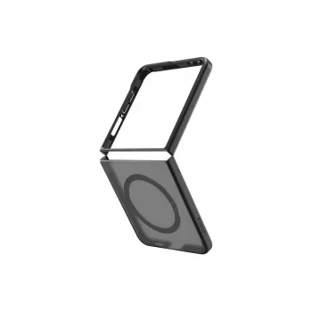 Dėklas Flip Samsung Galaxy Z Flip7 — Samsung Spigen Capella Pro, Skaidrus, PC+TPU, 6.9 colio ekranui