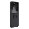 Samsung EF-PF741TBEGWW silikoninis dėklas, skirtas Galaxy Z Flip7 FE, juodas
