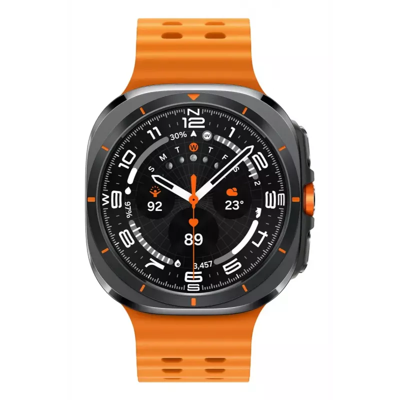 Samsung Galaxy Watch Ultra 3,81 cm (1,5 colio) AMOLED 47 mm Skaitmeninis 480 x 480 pikselių Liečiamas ekranas 4G Pilka Wi-Fi GPS