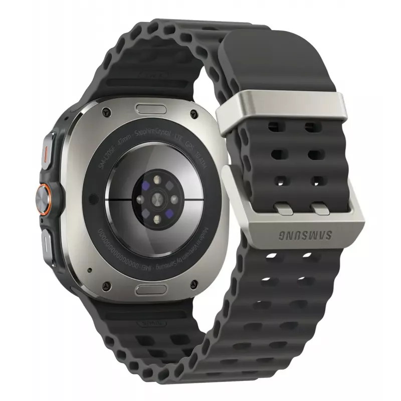 Samsung Galaxy Watch Ultra 47 mm sidabrinis išmanusis laikrodis su AMOLED ekranu