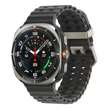 Samsung Galaxy Watch Ultra 47 mm sidabrinis išmanusis laikrodis su AMOLED ekranu