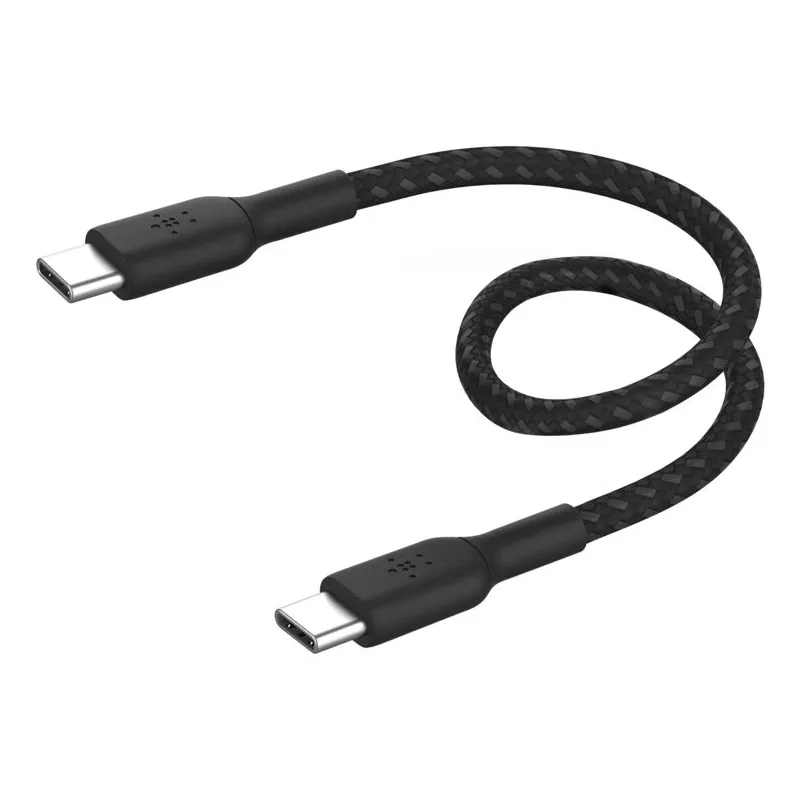 USB laidas Belkin BoostCharge USB 2.0 0,15 m USB-C juodas