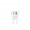 BELKIN BoostCharge 42W+30W USB-C+12W Dvigubas sieninis įkroviklis baltas