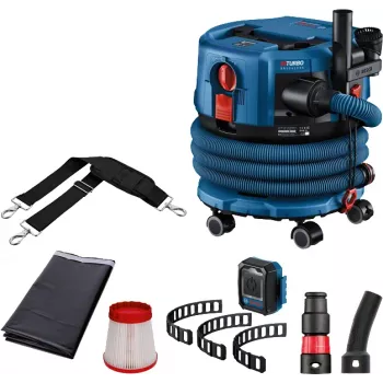 Bosch GAS 18V-12 MC Professional 12 L cilindrinis sausas ir šlapias kombinuotas dulkių siurblys