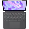 LOGITECH Combo Touch iPad Pro 13 col. - M4 - Azerty Prancūzų klaviatūros dėklas