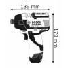 Bosch 0 601 9E0 005 akumuliatorinis veržliaraktis 1/4 colio 3100 RPM 110 N⋅m juodas, mėlynas 12 V