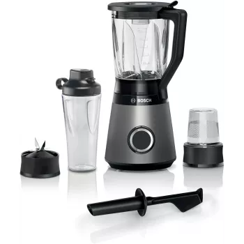 Bosch Serie 4 MMB6177S blenderis 1,5 L stalinis blenderis 1200 W juodas, sidabrinis