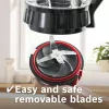 Bosch Serie 4 MMB6177S blenderis 1,5 L stalinis blenderis 1200 W juodas, sidabrinis