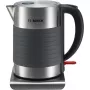Bosch TWK7S05 elektrinis virdulys 1.7 L 2200 W Juoda, Pilka