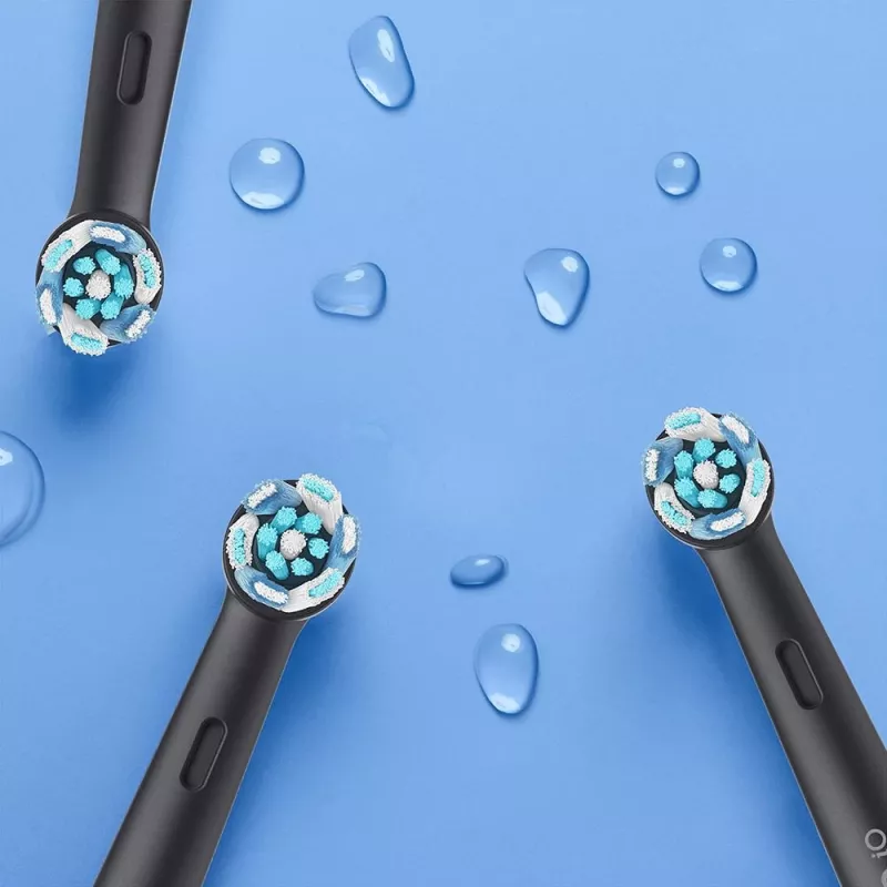 Oral-B iO elektrinis dantų šepetėlis suaugusiems sukamas juodas
