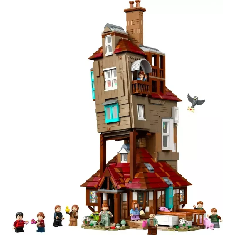 LEGO Harry Potter Riedlų namai Kolekcinis leidimas 76437 statybinis rinkinys, 2405 dalių, 10 minifigūrėlių, 460×250×230 mm