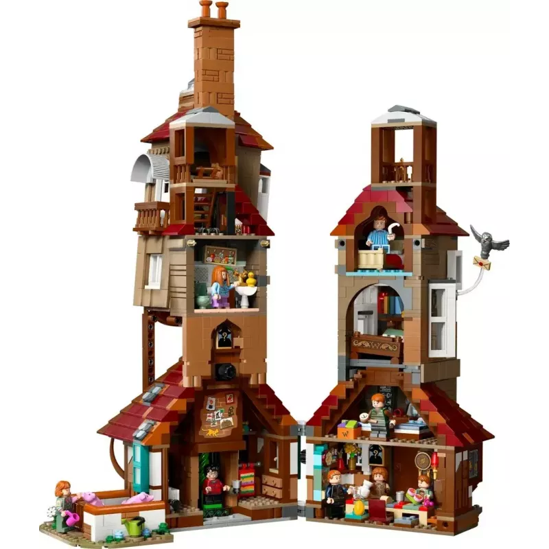 LEGO Harry Potter Riedlų namai Kolekcinis leidimas 76437 statybinis rinkinys, 2405 dalių, 10 minifigūrėlių, 460×250×230 mm