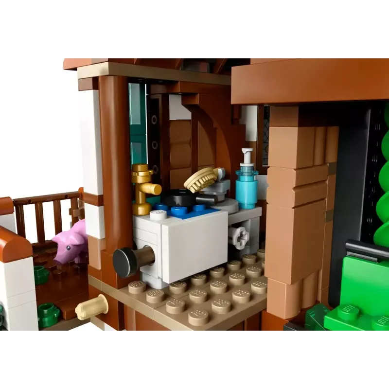 LEGO Harry Potter Riedlų namai Kolekcinis leidimas 76437 statybinis rinkinys, 2405 dalių, 10 minifigūrėlių, 460×250×230 mm