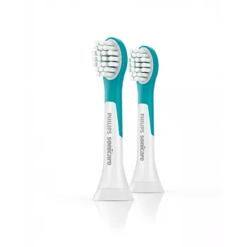 Philips Sonicare For Kids HX6032/33 Kompaktiški soniniai šepetėlių antgaliai vaikams (2 vnt.)