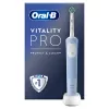 Oral-B Vitality Pro suaugusiųjų sukamoji-osciliuojanti dantų šepetėlis pilka, balta