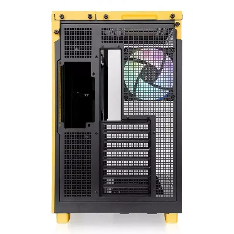 PC korpusas Thermaltake View 380 XL TG ARGB Midi Tower geltonas