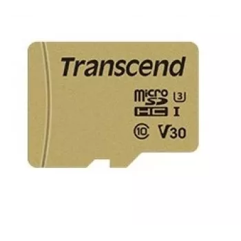 TRANSCEND MicroSDHC 500s 8GB UHS-I U1 MLC su adapteriu