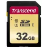 Flash atminties kortelė Transcend 64GB SDXC UHS-I 500S