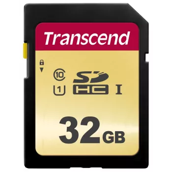 Flash atminties kortelė Transcend 64GB SDXC UHS-I 500S